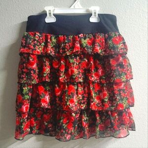 Disorderly Kids Tiered Ruffle Skort